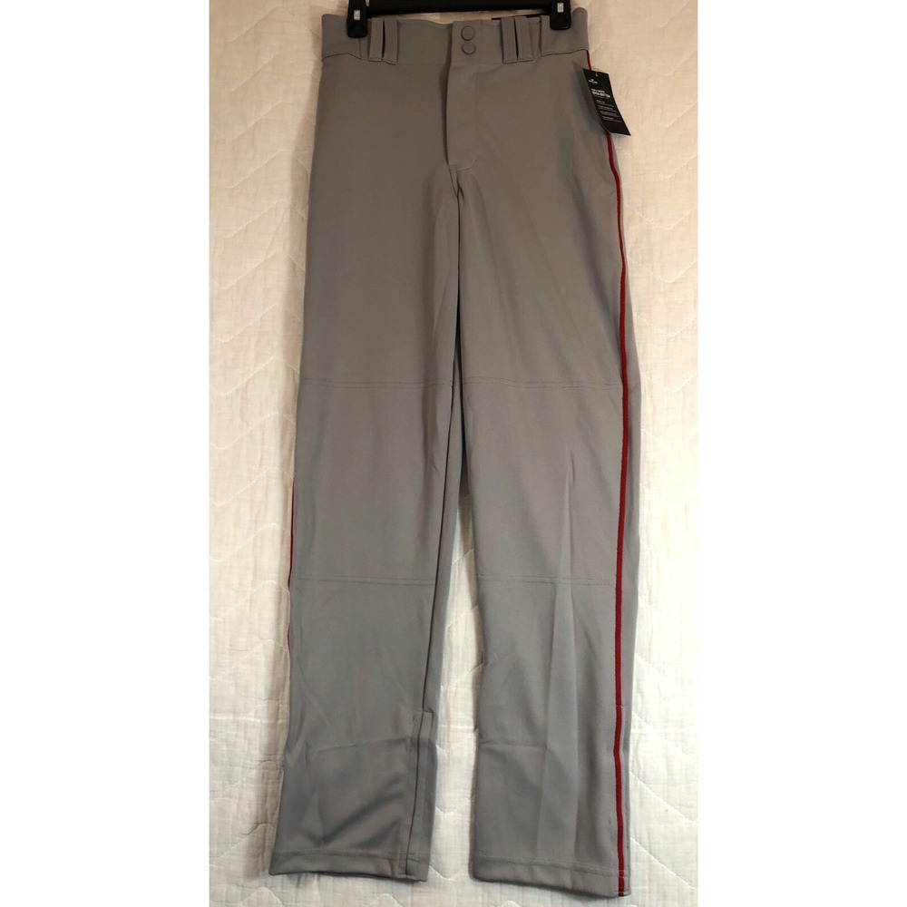 Champro Baseball Pants Men's Adult Small Gray Triple Crown Open Bottom (28x30.5)